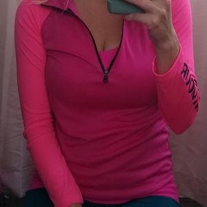 Under Armour Pink Long Sleeve Kids Top